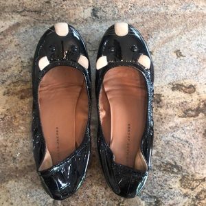 Marc Jacobs patent leather mouse flats